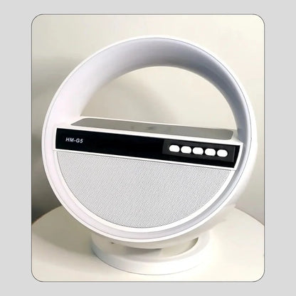 (50% OFF) NEW Gadget - Bluetooth Speaker - Watch & Mobile Wireless Charger - RGB Lighting - Clock & Alarm Table Lamp