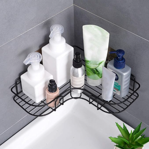 Bathroom Kitchen Corner Organizer SS Rack