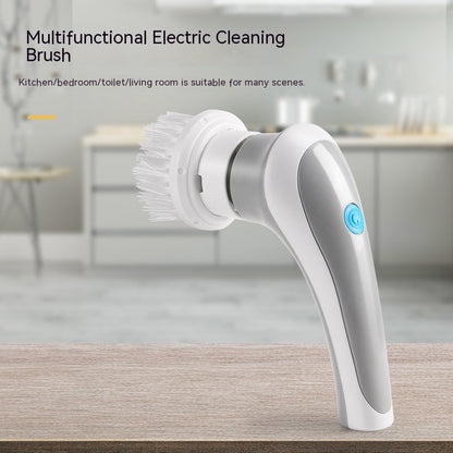 Cordless Electric Cleaning Brush 4 in 1 Spinning Scrubbing Cordless